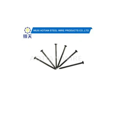Móng tay bê tông mạ kẽm đầu tròn bằng thép carbon.