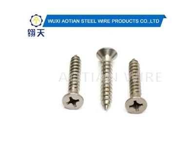 Vít tự khai thác đầu phẳng.